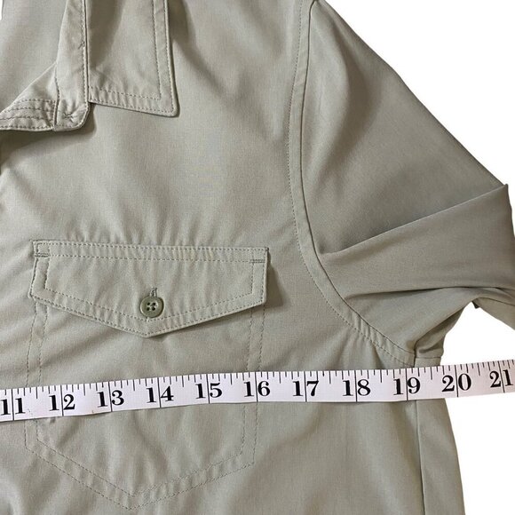 Eddie Bauer Departure 2.0 Button Front Shirt Size M Gorpcore Outdoor Hiking - Picture 7 of 11